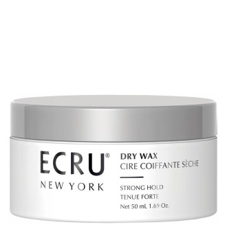 Ecru New York Dry Wax - matinis plaukų vaškas, suteikiantis stiprią fiksaciją, 50 ml