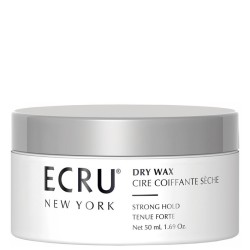 Ecru New York Dry Wax - matinis plaukų vaškas, suteikiantis stiprią fiksaciją, 50 ml