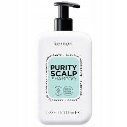 Kemon Purity Scalp Shampoo - valomasis šampūnas riebiai galvos odai ir pleiskanoms, 1000 ml