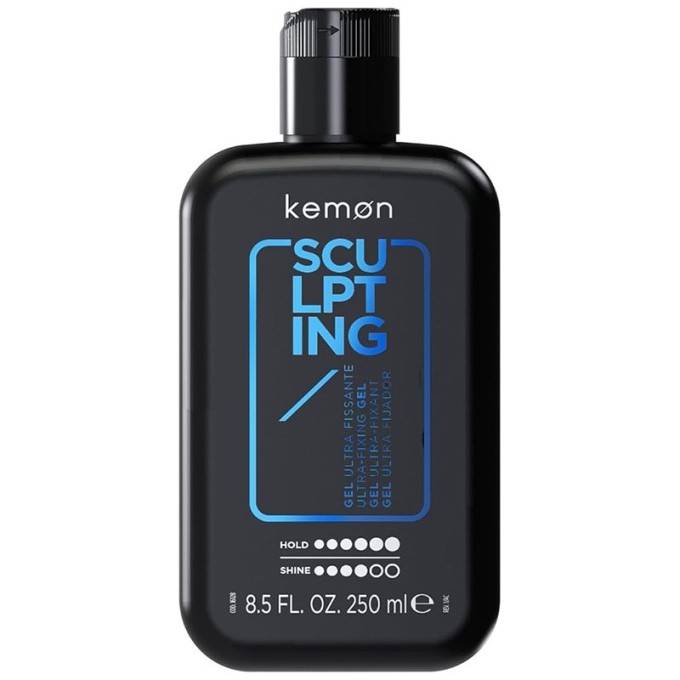 Kemon Sculpting Ultra-Fixing Gel - fiksuojantis gelis plaukų modeliavimui, 250 ml