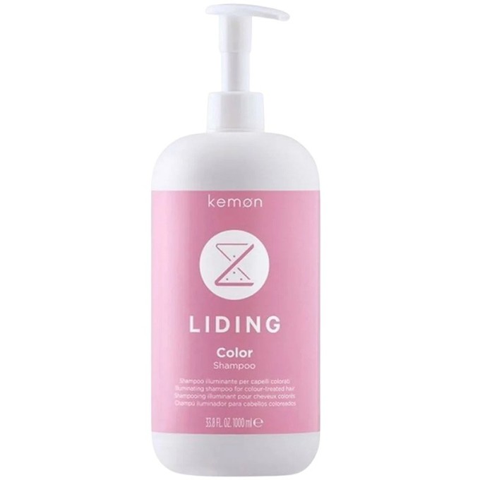 Kemon Liding Color Shampoo - gaivinamasis šampūnas dažytiems plaukams, 1000 ml