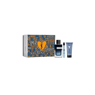 Yves Saint Laurent Y Eau de Parfum Gift set EDP 100 ml, shower gel 50 ml and miniature EDP 10 ml