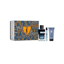 Yves Saint Laurent Y Eau de Parfum Gift set EDP 100 ml, shower gel 50 ml and miniature EDP 10 ml