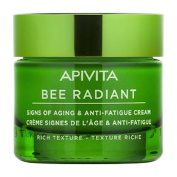 Apivita Bee Radiant Signs of Aging & Anti-Fatigue Cream - veido kremas nuo raukšlių, 50 ml