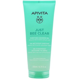 Apivita Just Bee Clear - valomasis odos gelis nuo spuogų, 200 ml