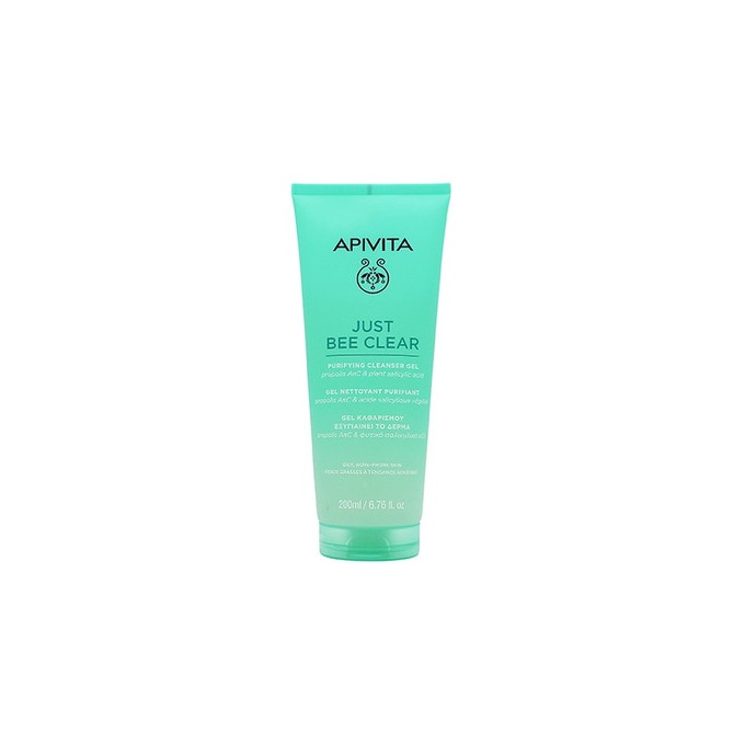 Apivita Just Bee Clear - valomasis odos gelis nuo spuogų, 200 ml