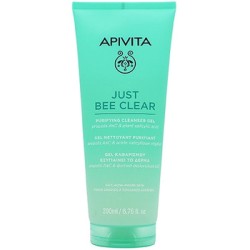 Apivita Just Bee Clear - valomasis odos gelis nuo spuogų, 200 ml