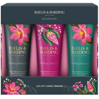 Baylis & Harding Boudoire Luxury Hand Creams Set - rankų kremų rinkinys