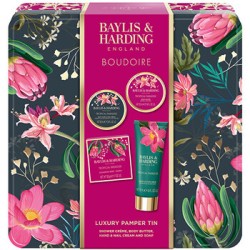 Baylis & Harding Boudoire Tropical Paradise Luxury Pamper Tin - dovanų rinkinys