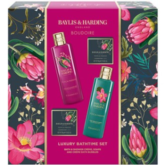 Baylis & Harding Boudoire Tropical Paradise Shower Set - dovanų rinkinys