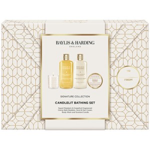 Baylis & Harding Mandarin & Grapefruit Candlelit Bathing Set - dovanų rinkinys