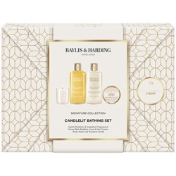 Baylis & Harding Mandarin & Grapefruit Candlelit Bathing Set - dovanų rinkinys