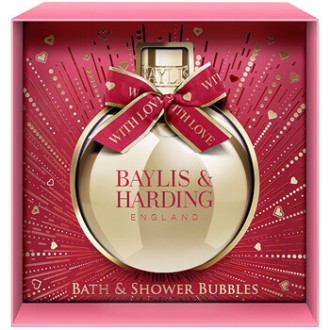 Baylis & Harding Midnight Cherry Bath & Shower Bubbles - rinkinys voniai, 250 ml