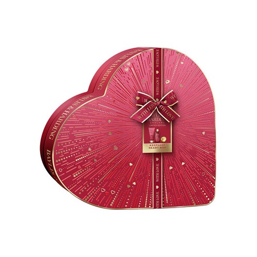 Baylis & Harding Midnight Cherry Heart Box - kūno priežiūros rinkinys