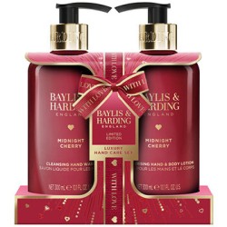 Baylis & Harding Midnight Cherry Luxury Hand Care Set - rankų priežiūros rinkinys