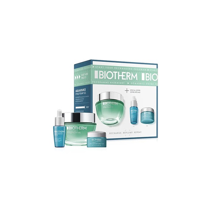 BIOTHERM Aquasource Hyalu Plump Gel Set - dovanų rinkinys odos priežiūrai