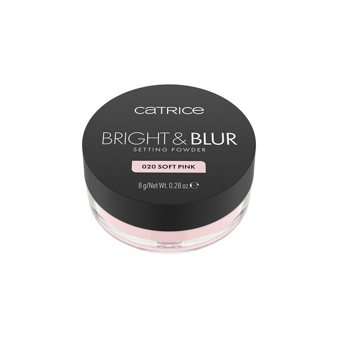 Catrice Bright & Blur Setting Powder - Sypký pudr 8 g 020 Soft Pink