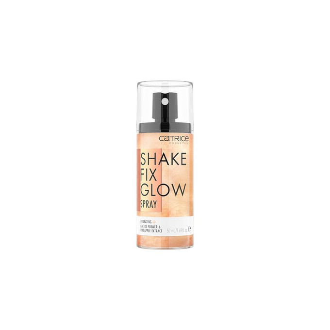 Catrice Shake Fix Glow Spray - Hydratační fixační sprej na obličej 50ml