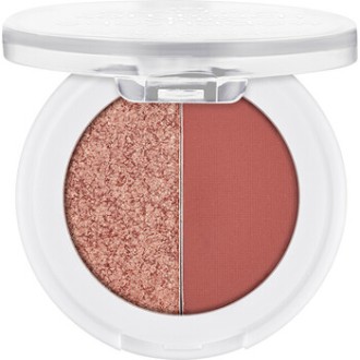 Essence Soft Touch Eyeshadow Duo - akių šešėliai, 1,8 g - Berry Crush