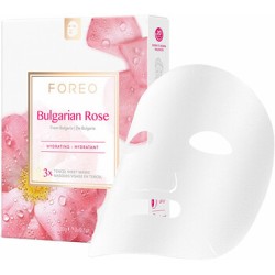 Foreo Bulgarian Rose Hydrating Sheet Mask - drėkinanti veido kaukė sausai ir pavargusiai odai