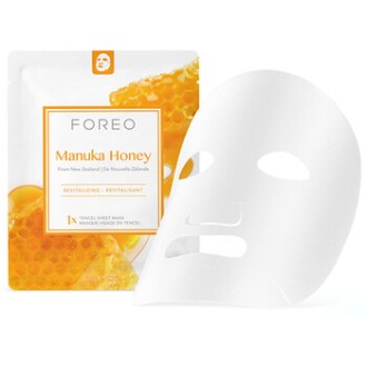 Foreo Manuka Honey Revitalizing Sheet Mask - atgaivinanti lakštinė kaukė brandžiai odai, 20 g