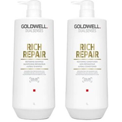 Goldwell Dualsenses Rich Repair Set - plaukų kosmetikos rinkinys