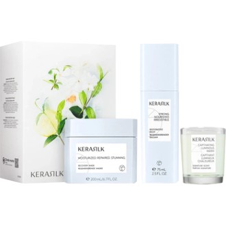 Goldwell Specialists Recovery Set - dovanų rinkinys plaukų priežiūrai su žvake