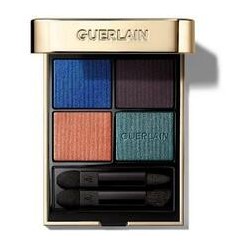 Guerlain Ombres G Eyeshadow Quad - akių šešėlių rinkinys, 6 g - 870 Emerald Feather