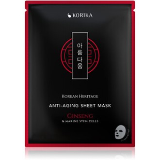 KORIKA Korean Heritage Anti-Aging Sheet Mask - lakštinė kaukė nuo senėjimo, 25 g