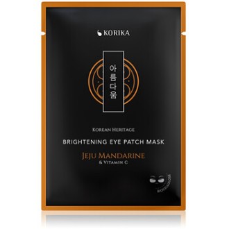 KORIKA Korean Heritage Brightening Eye Patch Mask - šviesinanti bioceliuliozės kaukė paakių zonai