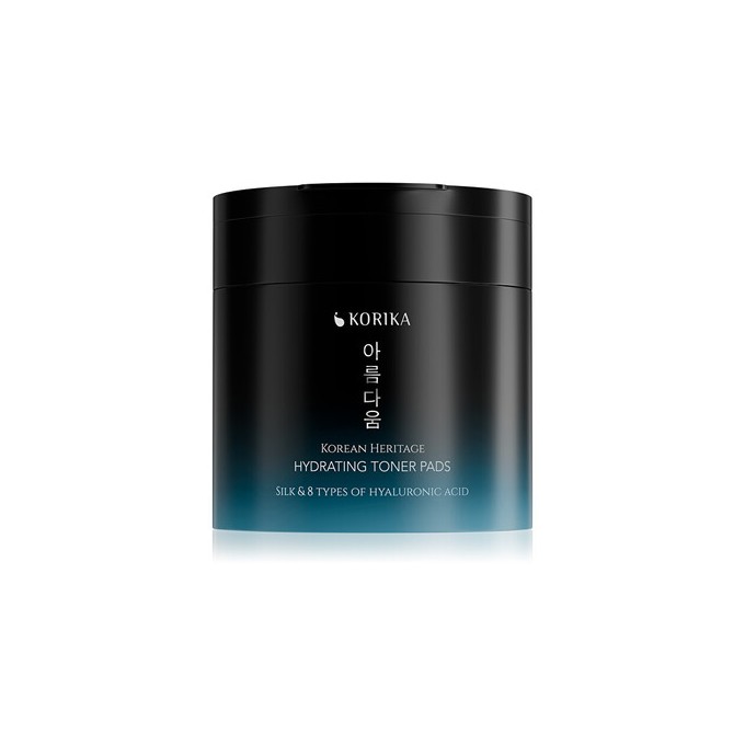 KORIKA Korean Heritage Hydrating Toner Pads - drėkinamosios toniko pagalvėlės, 70 vnt.
