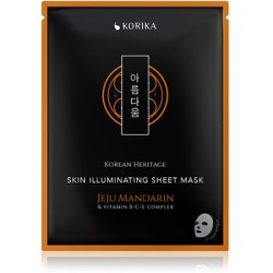 KORIKA Korean Heritage Skin Illuminating Sheet Mask - šviesinanti lakštinė kaukė, 25 g