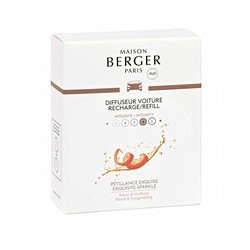 Maison Berger Paris Exqusite Sparkle Car Diffuser Recharge/Refill ( Intenzivní třpyt ) - Náhradní náplň do difuzéru do auta
