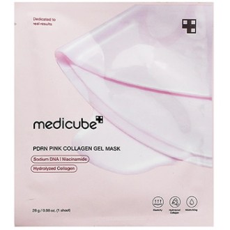 Medicube PDRN Pink Collagen Gel Mask - kolageno kaukė, 28 g