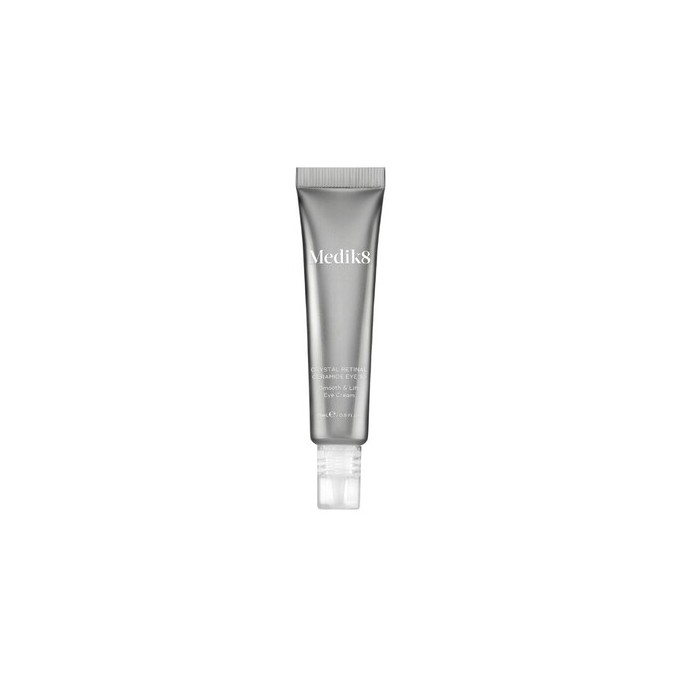 Medik8 Crystal Retinal Ceramide Eye 10 Smooth & Lift Eye Cream - naktinis paakių kremas nuo