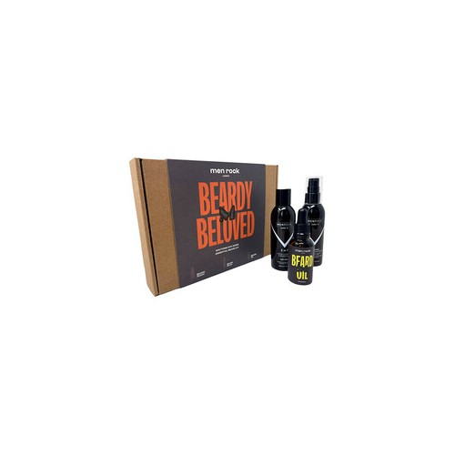 Men-Rock Oak Moss Beard Care Gift Set - Dárková sada péče o vousy