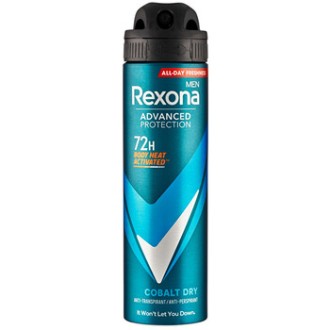 Rexona Men Advanced Protection Cobalt Dry Antiperspirant - purškiamas antiperspirantas, 150 ml