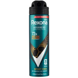 Rexona Men Advanced Protection Sport Cool Antiperspirant - purškiamas antiperspirantas, 150 ml