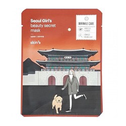 skin79 Seoul Girl`s Beauty Secret Mask Wrinkle Care Mask - lakštinė veido kaukė nuo raukšlių, 20 g