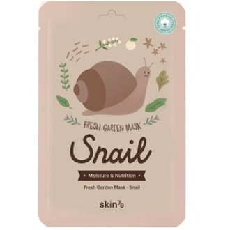 skin79 Snail Fresh Garden Mask - lakštinė veido kaukė, 23 g