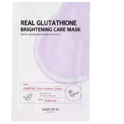 Some By Mi Real Glutathione Brightening Care Mask - šviesinanti lakštinė kaukė, 20 g