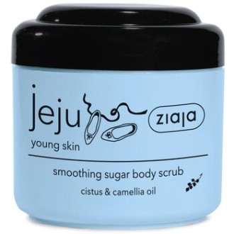 Ziaja Jeju Young Skin Smoothing Sugar Body Scrub - cukrinis kūno šveitiklis, 200 ml