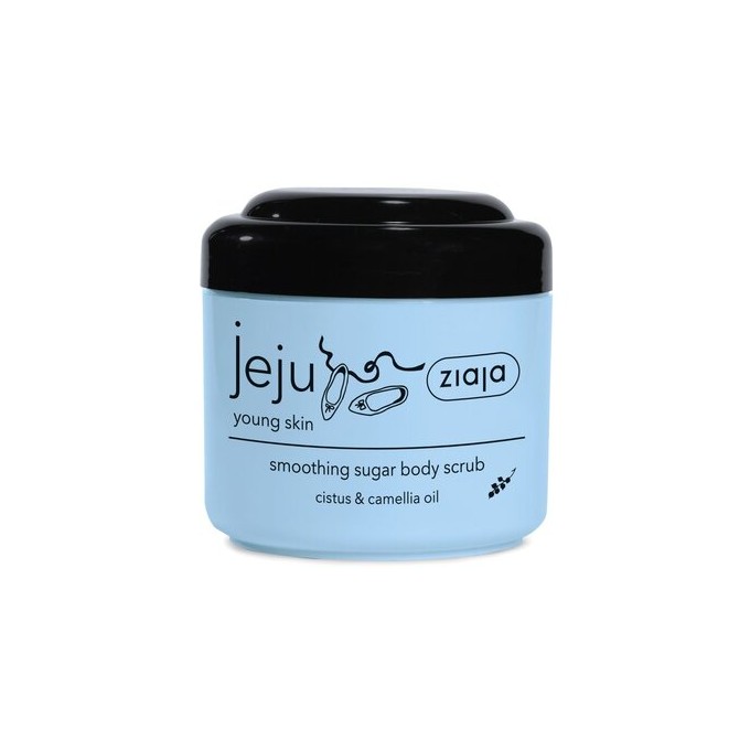 Ziaja Jeju Young Skin Smoothing Sugar Body Scrub - cukrinis kūno šveitiklis, 200 ml