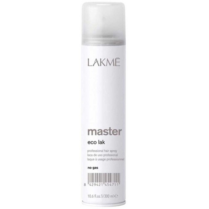 Lakmé Master Eco Lak - lakas plaukams vidutinei fiksacijai, 300 ml