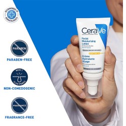 CeraVe Facial Moisturising Lotion SPF30 - drėkinamasis kremas, 52 ml