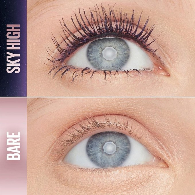 Maybelline Lash Sensational Sky High Cosmic Mascara - blakstienų tušas, 7,2 ml - Plum Twilight