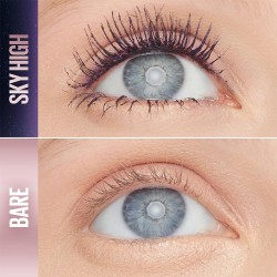 Maybelline Lash Sensational Sky High Cosmic Mascara - blakstienų tušas, 7,2 ml - Plum Twilight