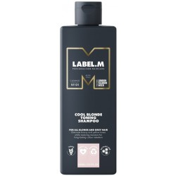 Label.m Cool Blonde Toning Shampoo - šampūnas neutralizuojantis nepageidaujamus gelsvus atspalvius