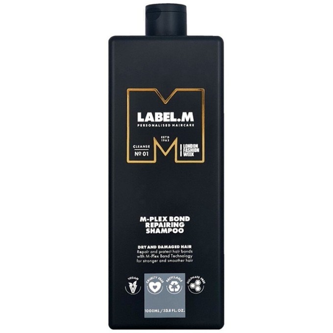 Label.m M-Plex Bond Repairing Shampoo - atkuriamasis plaukų šampūnas, 1000 ml