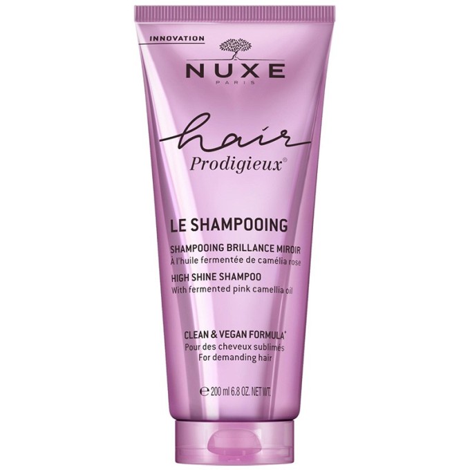 Nuxe Prodigieux High Shine Shampoo - šampūnas plaukų blizgesiui, 200 ml